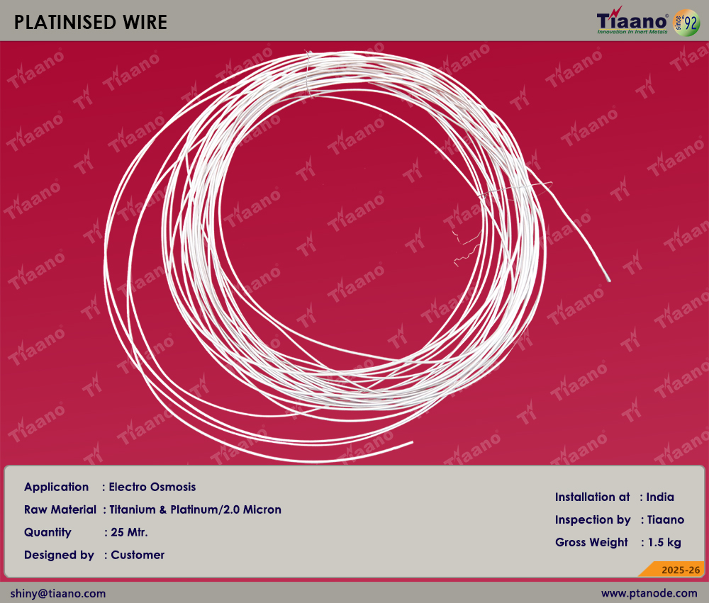 Platinized Titanium Wire